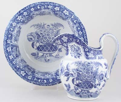 Ewer and Bowl c1830